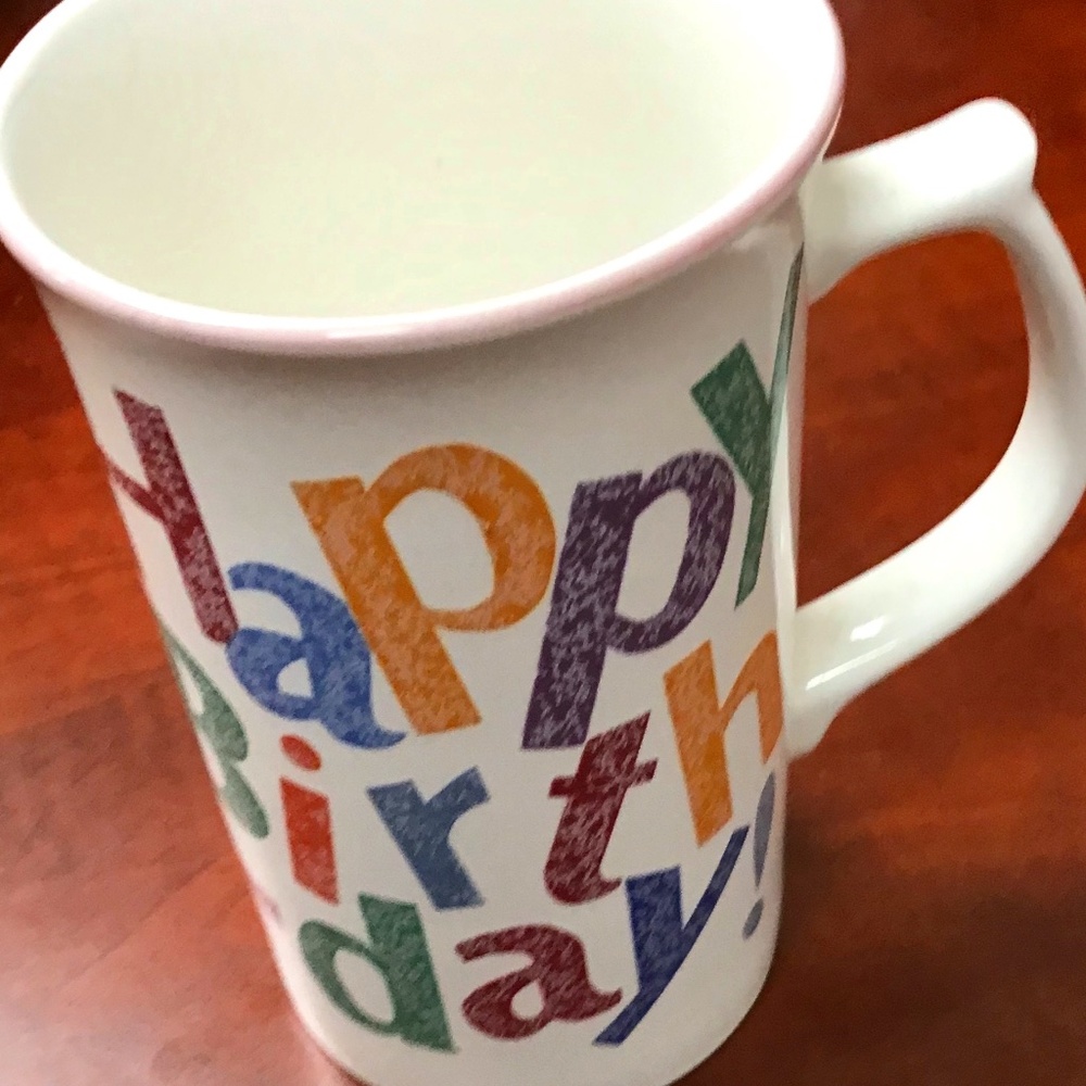 Mikasa “Happy Birthday”Coffee Mug